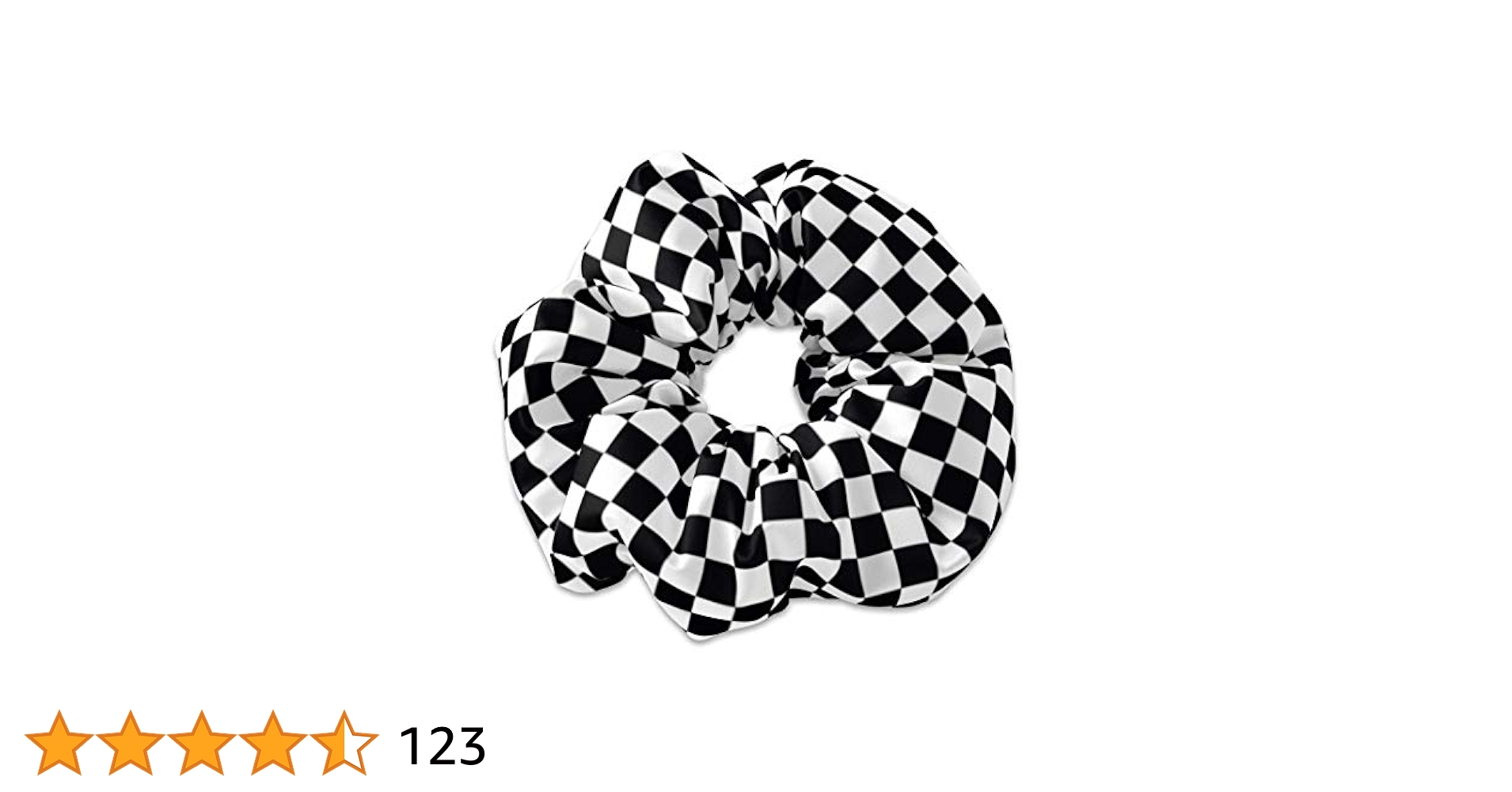 Amazon.com: Black and White Checkerboard Pattern Scrunchie Amazon.com: Black and White Checkerboard Pattern Scrunchie