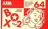 AXIA カセットテープ BOX2 64分 ハイポジ BOX2A 64