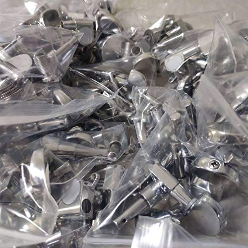 KKmoon 6 Chrome Tuning Pegs Keys Profissão Guitarra acústica sintonizadores de cabeças de máquina 3R