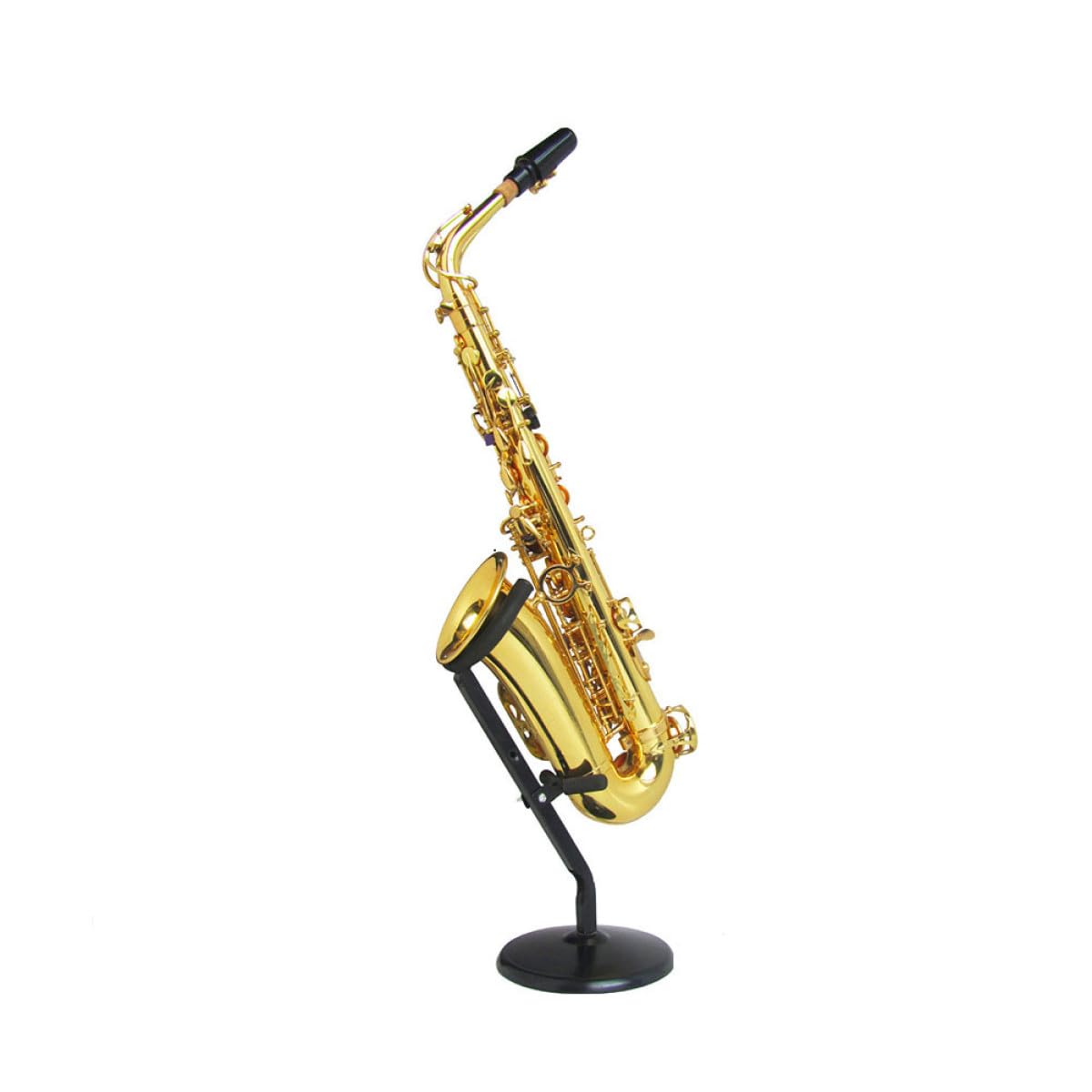 Supporto per Sassofono Contralto e Tenore Supporto da Tavolo Durevole per Esposizione e Conservazione Casa Aula Design Pratico e Portatile Stand per Sax Professionale e Stabile
