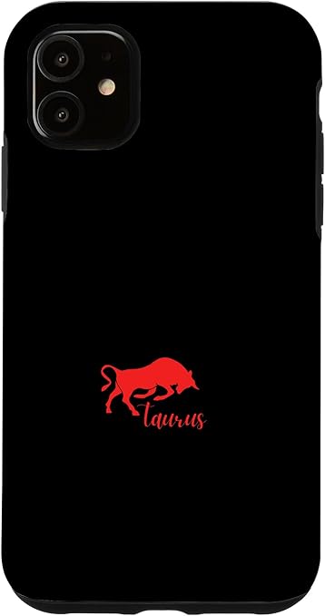 Taurus Bull Red Case for iPhone 11