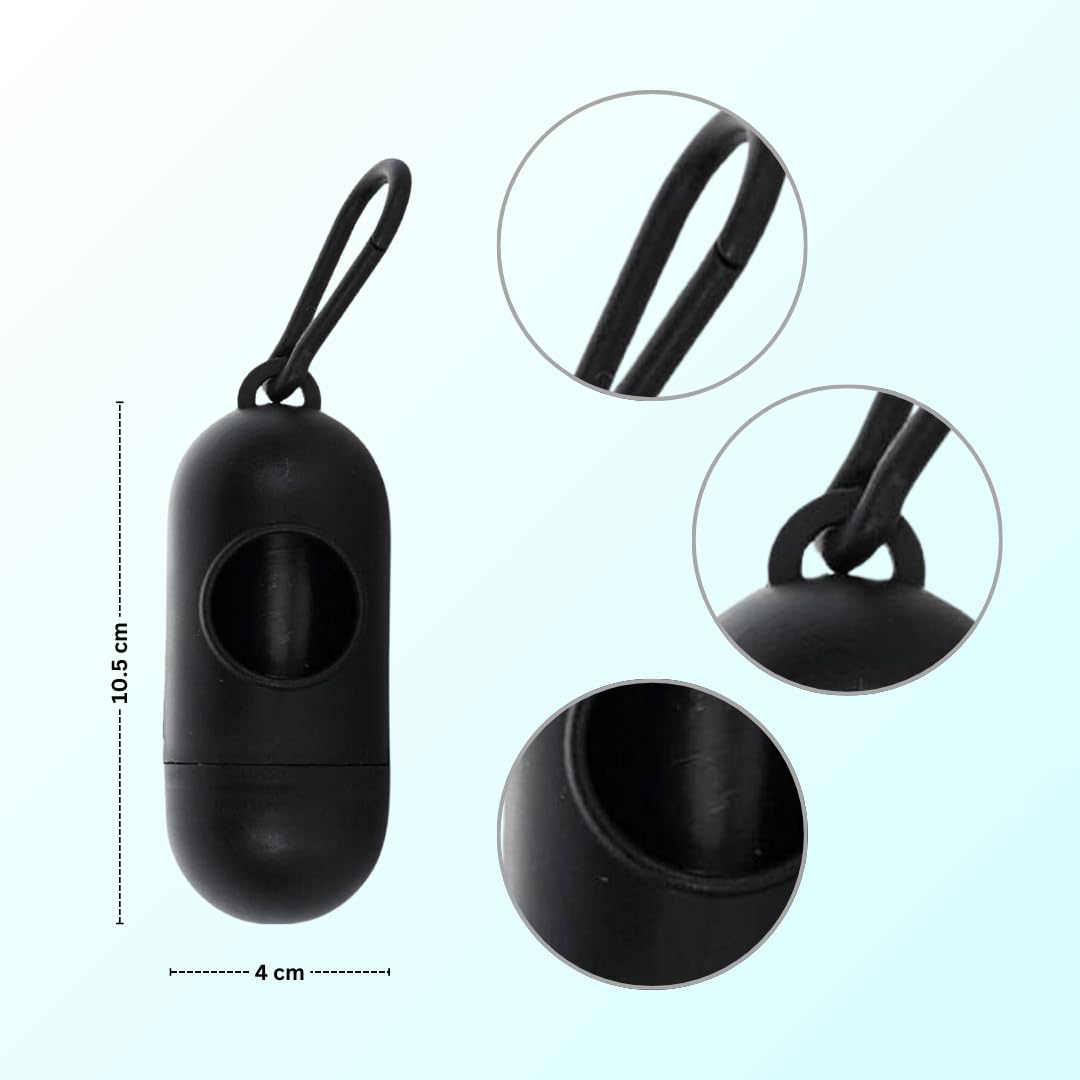 velvet london, Dog Poop Bags Rolls with Dispenser, 300 Poo Bags Dogs, Unscented - Image 3