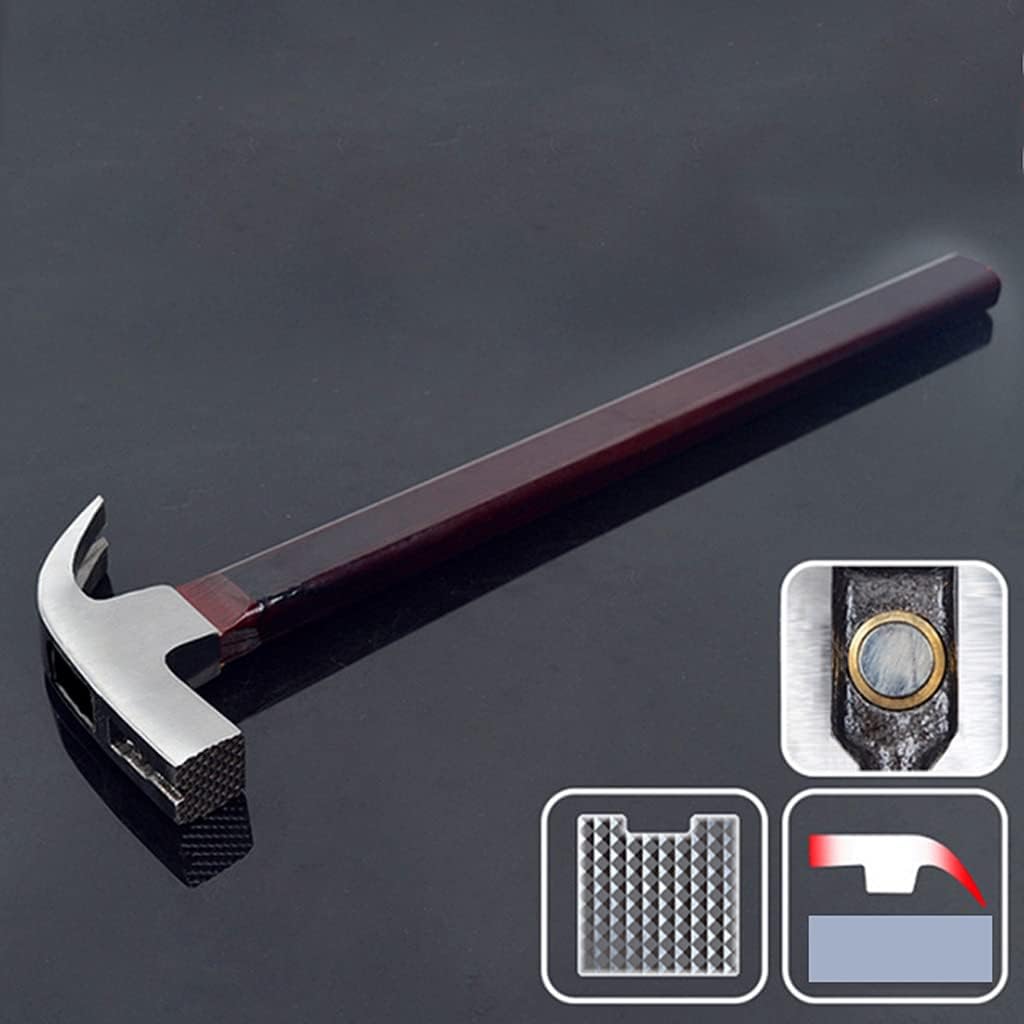 Claw Hammer with Splint Handle Small Square High Carbon Steel Woodworking