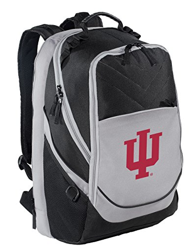 Image of Broad Bay Indiana University Backpack | Official IU Logo, Padded Laptop Computer Section, Premium 600 Denier Nylon Fabric,