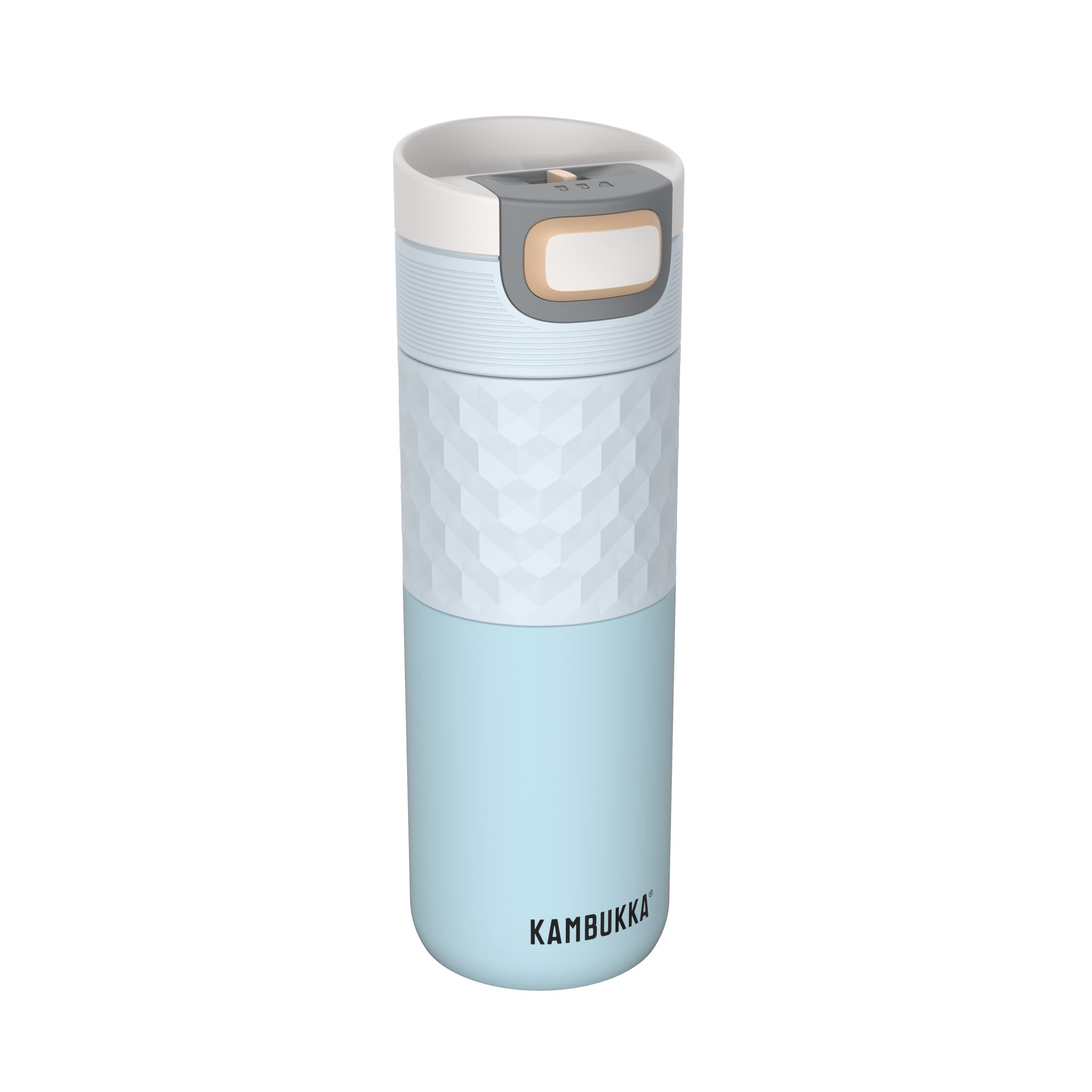 Kambukka ETNA Breezy Blue Thermal Mug 500 ml, Coffee Mug to Go Made of Stainless Steel, Leak-Proof & Leak-Proof - Image 4