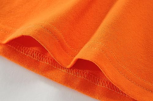 DDSOL Kids Pajamas For Boys Skeleton Glow-in-The-Dark Cotton Sleepwear Toddler Clothes Halloween Pumpkin Outfit4