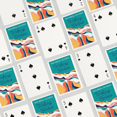 Naipes Poker Santa Monica Beach Bliss 52 cartas miniatura 4