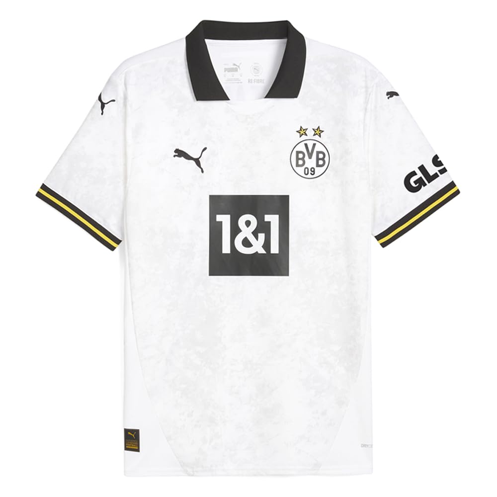 PUMA - Mens BVB Third Jersey Replica, Color White, Size: Large
