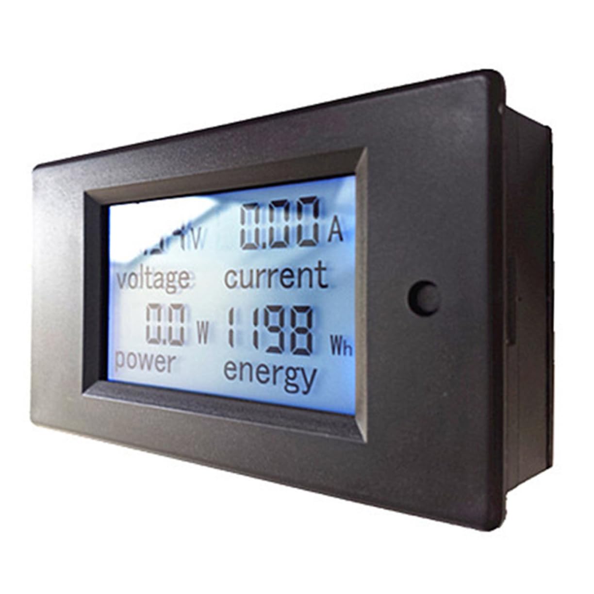 Veemoon 20a Medidor Eléctrico Multifunción Lcd Medición De Voltaje Corriente y Potencia Alarma De Voltaje