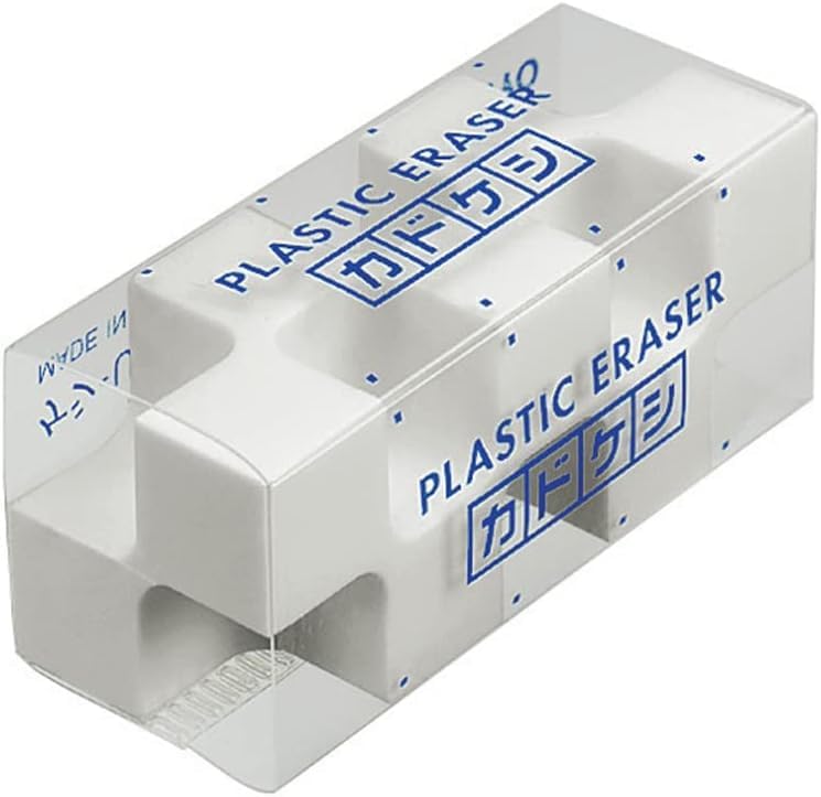 Amazon | 消しゴム カドケシ カド28ヶ所 細かく消すのに便利 デザイン