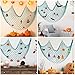 Patioland Decorative Fishing Net 2 Pack, 5x10 ft Large Aqua Fish Net Decor for Wall, Photo Display, Nautical Mermaid Pirate Ocean Themed Beach Hawaii Under The Sea Party Decorations