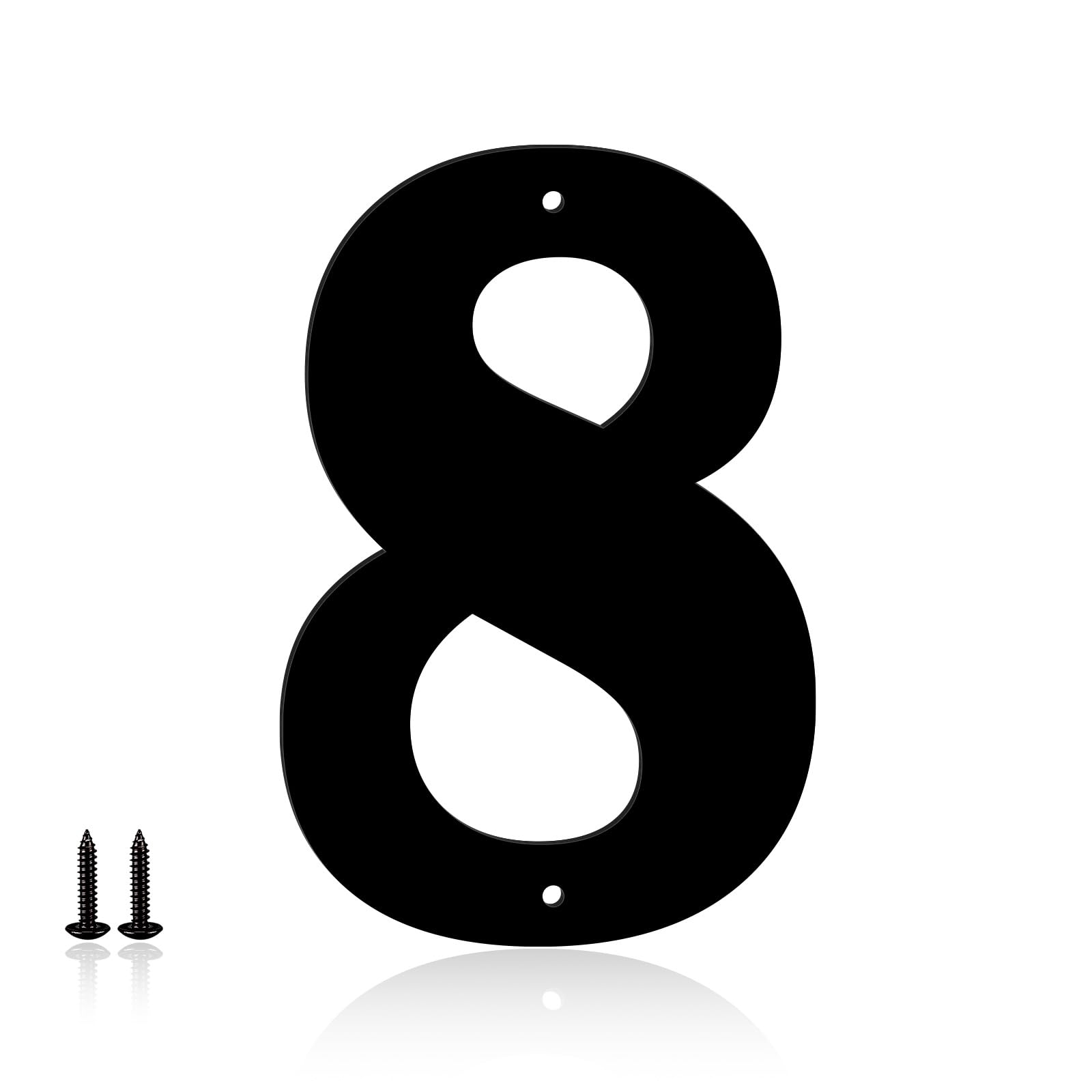 10 Inch Metal House Numbers, House Address Letters and Numbers for Outside Signs, Metal Letters Door Numbers Signage Street Address Plaque for Garden