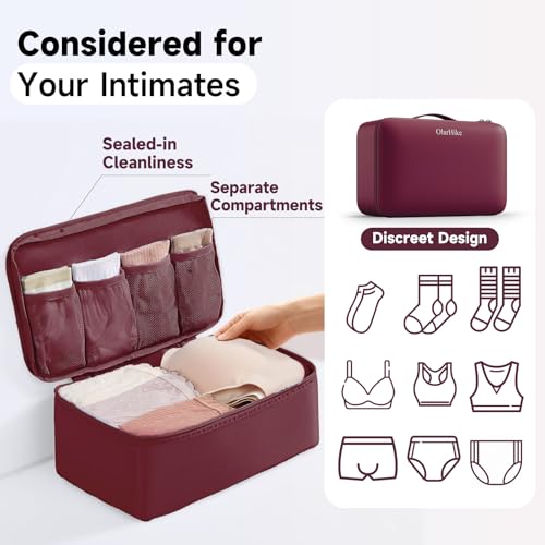 Image of OlarHike 9 Set Packing Cubes for Travel,Gifts for Women Mom,Anti-Tearing Suitcase Organizer,with Over 1000 pcs Mesh Holes,Vacation Essentials & Accessories for Cruise Ship