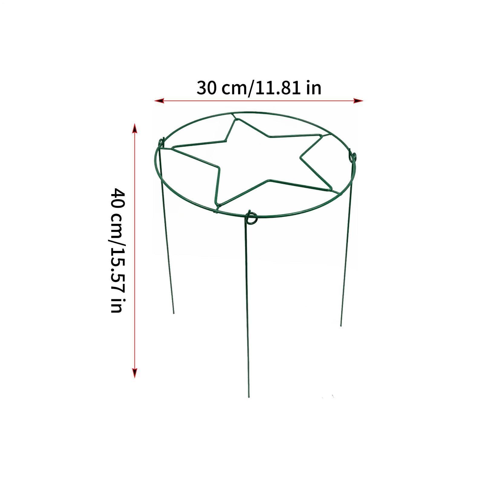 Tuteurs et Supports pour Pivoines Lot de 4 Tuteurs de Jardin Réutilisables | Support pour les Hortensias d'Extérieur pour Fleurs Tomates Dahlias Hortensias Intérieur Jardin et Verger