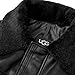UGG Men's Thayden Luxefluff Jacket Coat, Black, L