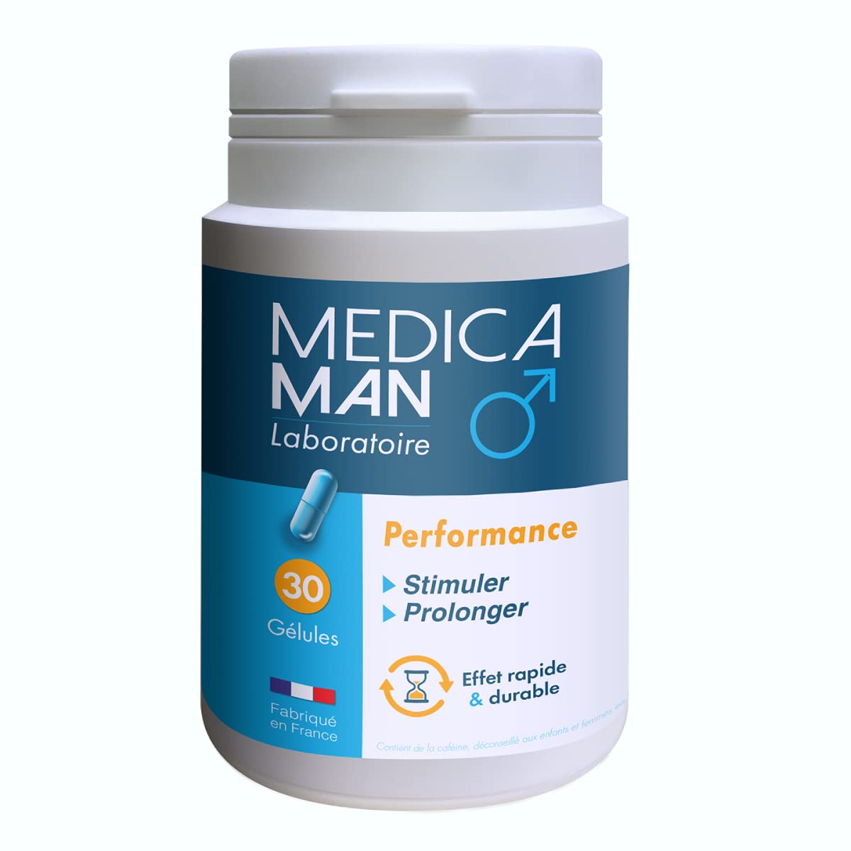 Medica Man Performance, stimulant partenaire de la vie masculine, 30 gelules dosees 300mg...