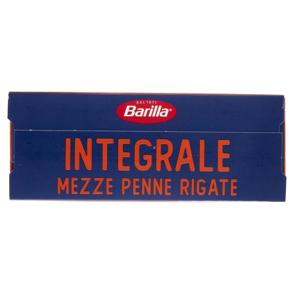 30x Barilla Vollkorn Pasta Integrale Mezze Penne Rigate Integrali Vollkorn italienisch Nudeln 500g pack + Beni Culinari Kostenloser Schlüsselanhänger