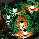 14 1x1 Punkt Baustein LED DIY Garten Rasenleuchten, Stadt Straßenbeleuchtung (USB betrieben), kompatibel mit Mainstream Baustein Marken