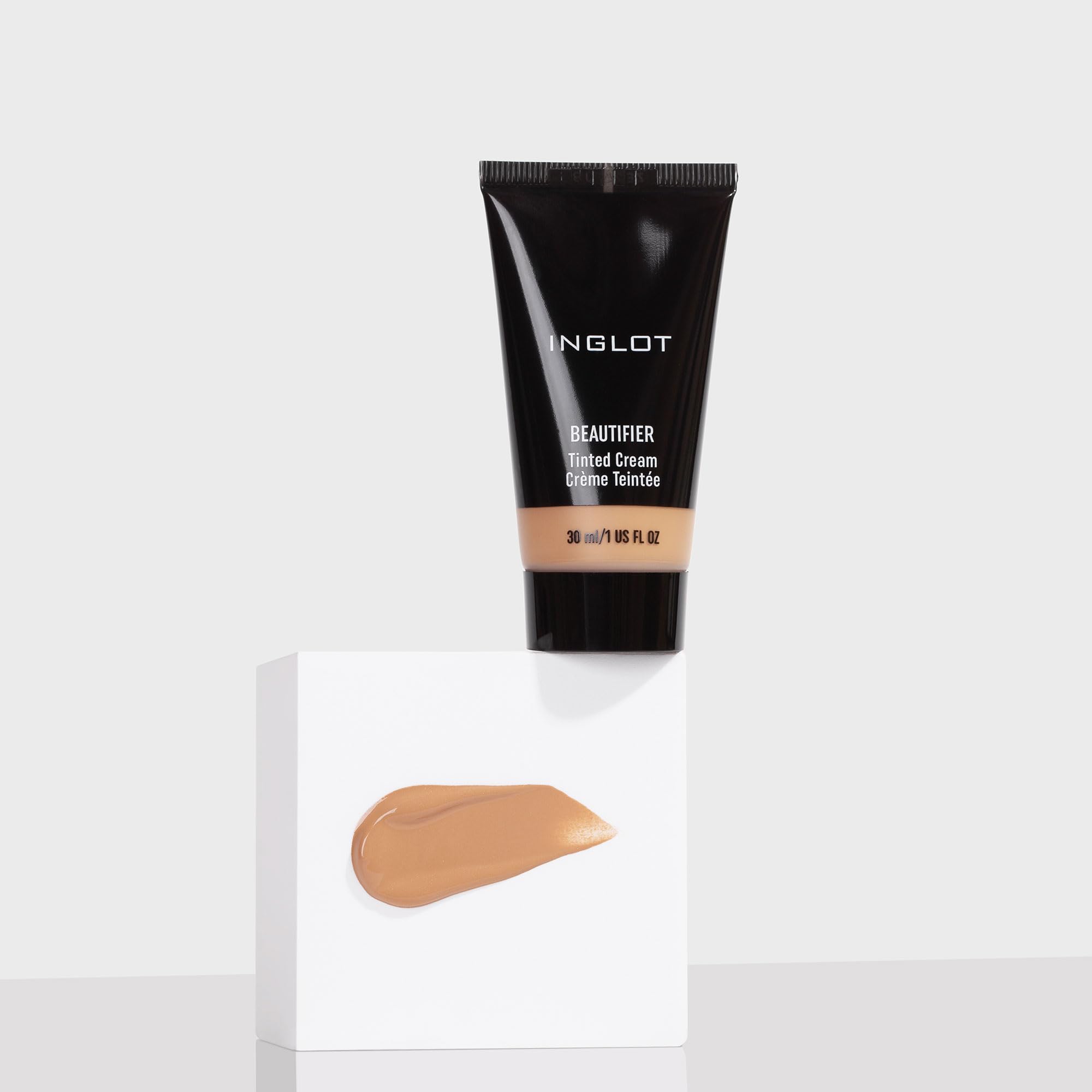 Inglot Crème Teintée | Effet Naturel et Lumineux | Hydratation Intense | Protection UV | Teint Sublime | Tinted Cream Beautifier | 30 ml : 106