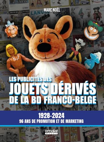 Les publicités des jouets vintage de la BD franco-belge (1928-2024)