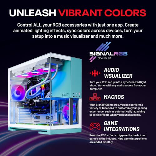 Skytech Gaming Aqua Desktop PC ST-AQUA-2139-BL-AM の商品画像 3