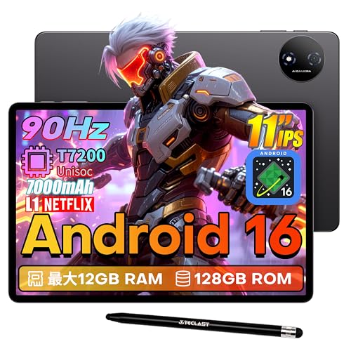 Amazon.co.jp: 【2026 タブレット Android 16】TECLAST P50T