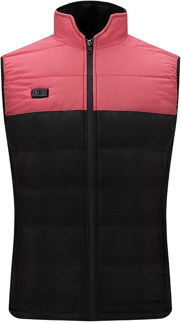 Gilet For Men Weighted Vest Mens Gilets And Bodywarmers Sweater Skiing Fishing Via Outdoor Coat Charging Clothing Heated For Riding Warm Heated Men's Coats & Jackets Mens Zipper Jacket No Hood
