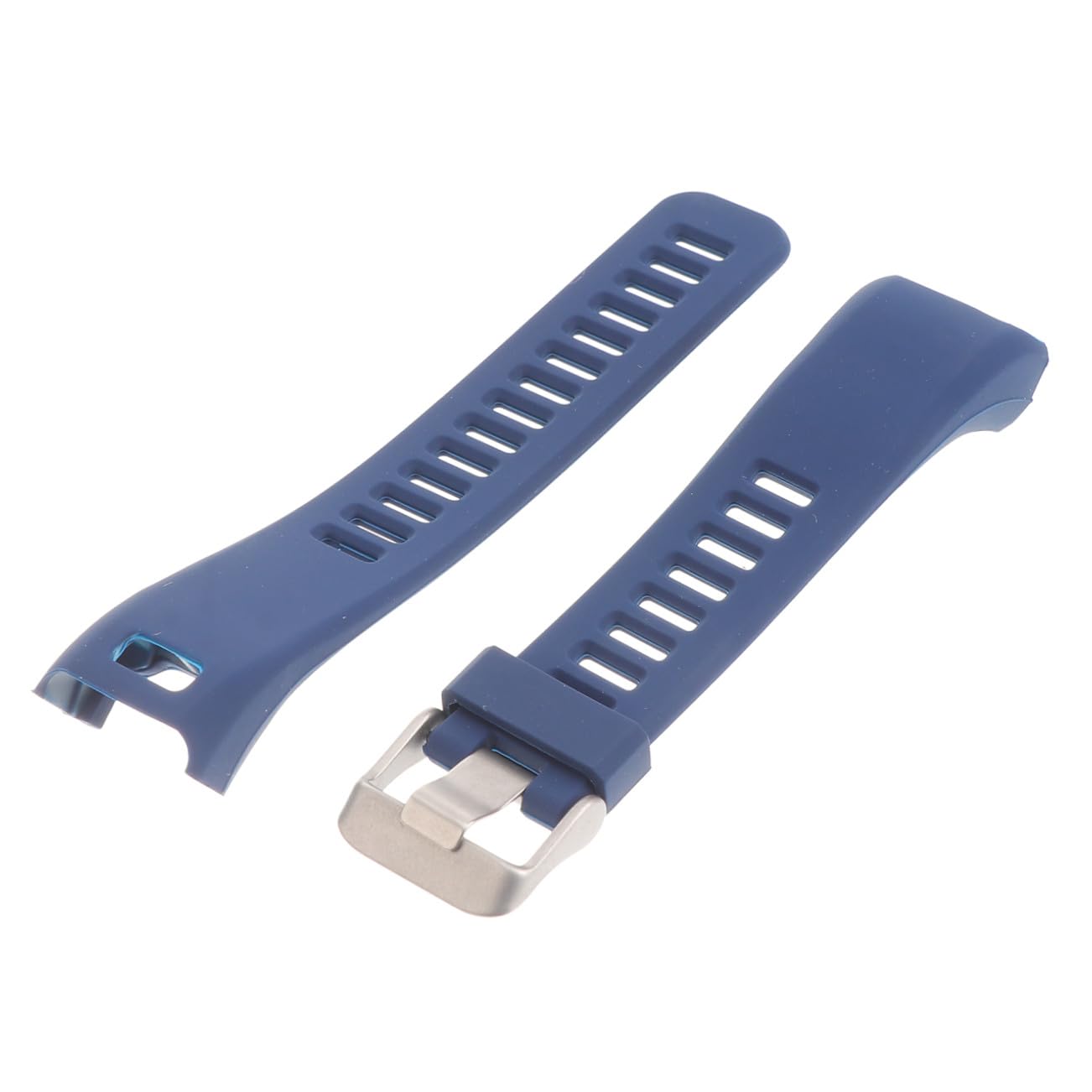 SHINEOFI Correa de Silicona para Reloj Inteligente Compatible con Hr Hombre y Mujer Deportiva Flexible Cómoda Resistente Azul Oscuro