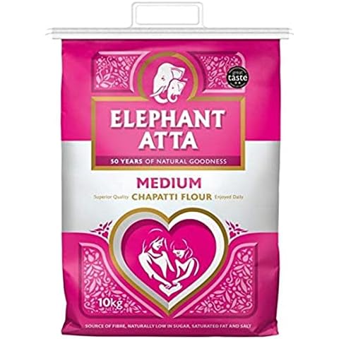 Elephant Atta Medium Chapatti Flour 10kg Cover
