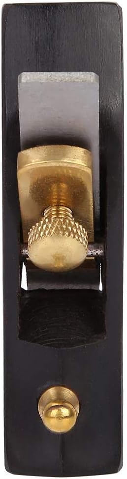 Pequeño avión de carpintería - Mini cepillo de mano, cepillo de mano alisador, herramienta de carpintero para manualidades en madera, apta para cortar, pulir y desbarbar superficies de carpintería