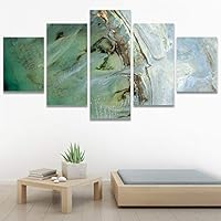 SIGNWIN 5 Panel Canvas Wall ArtAbstract Colorful Decorative ElementsModern Artwork for Home Decorations Ready to Hang - 60