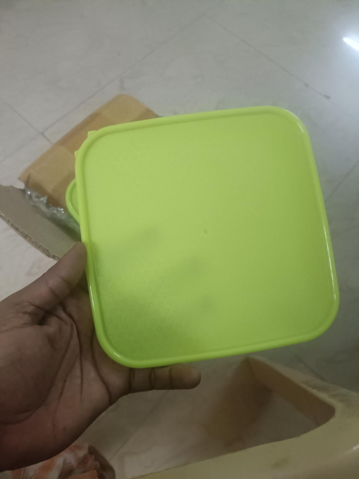 Buy Makekartz.com 5 Kg Square Airtight plastic Kitchen Storage ...