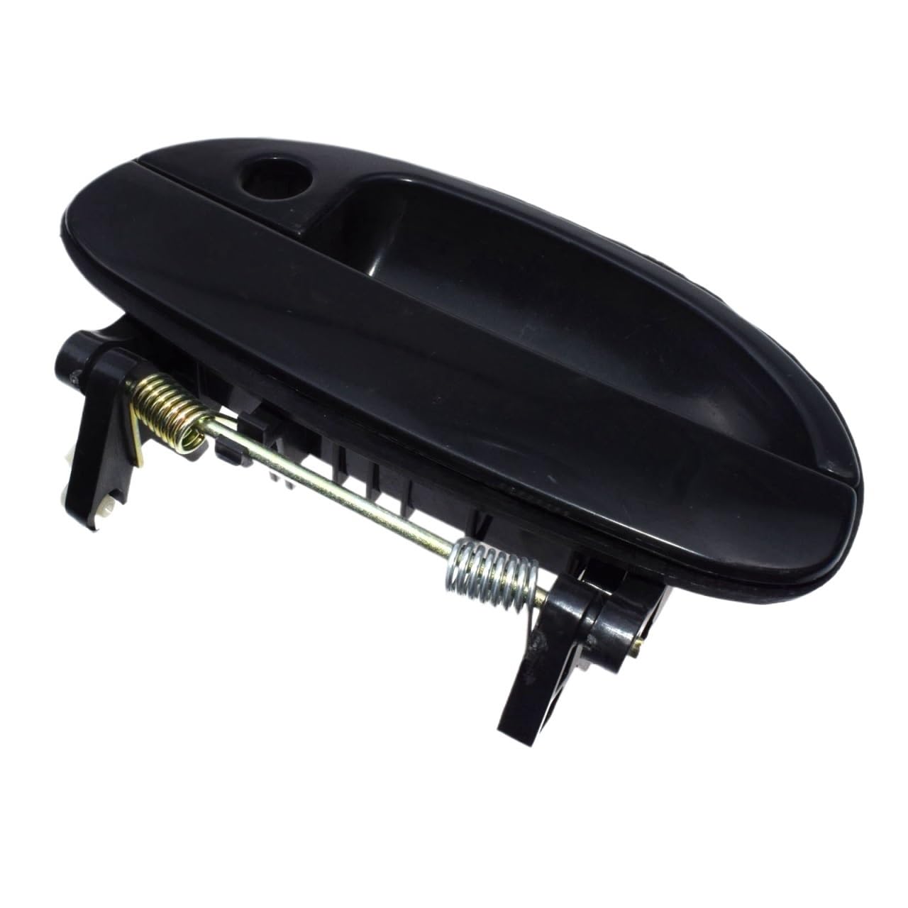 Byhgdeq Front Left X1 Car Exterior Outer Black Door Handle Front Left/Right For 1999 2000 2001 2002 For Daewoo Nubira 2.0L 96308043 96308042(Front Left X1)