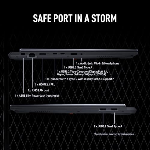 Image of ASUS TUF Gaming F16 (2025) Gaming Laptop, 16 inch WUXGA FHD+ 165Hz, 100% sRGB Display, NVIDIA GeForce RTX 5060, Intel Core i7 14650HX Processor, 16GB, 512GB, FX608JMR-AS73-CA