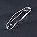 3x Guitar Pickup Mounting Ring Plate for Tele Neck Pickup, Clear Transparent (H04)