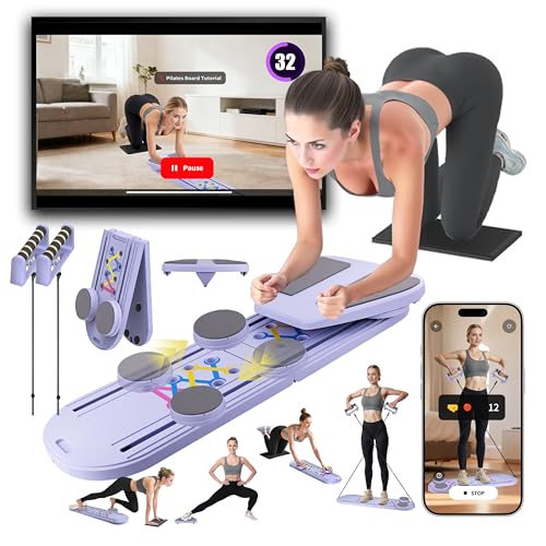Plymax Mini Pilates Reformer Board for Home Workout