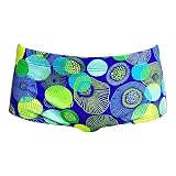 Funky Trunks Boys Badehose Schwimmhose Swimwear Sidewinder Trunks Blue Bottle, Größe:164