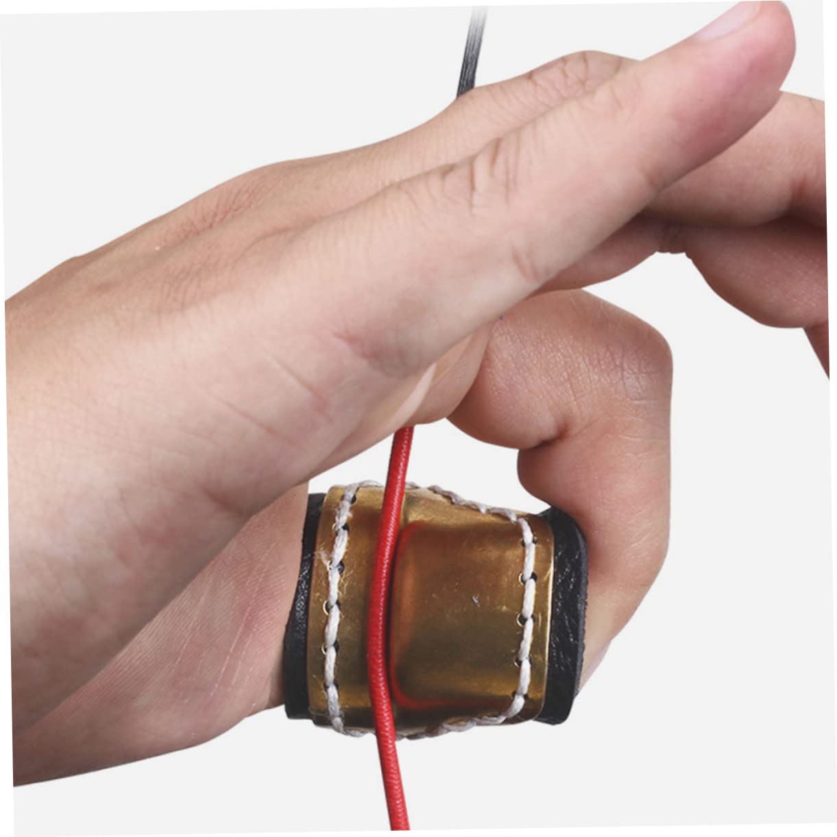 BESPORTBLE 5pcs Workmanship Archery Thumb Protector Bowstring Finger Saver for Archery Training