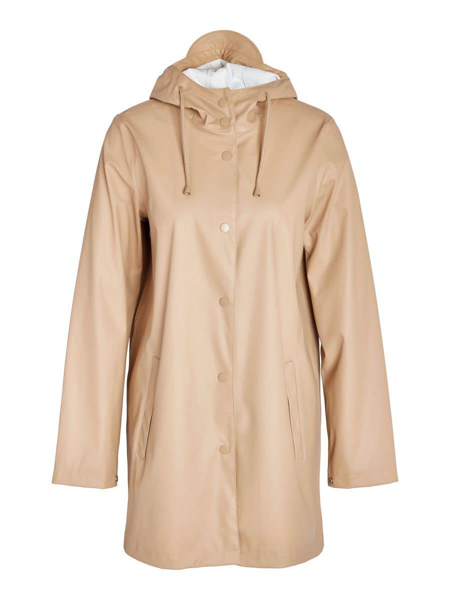 NOISY MAY Damen Nmsky L/S A-line Raincoat Noos Regenmantel