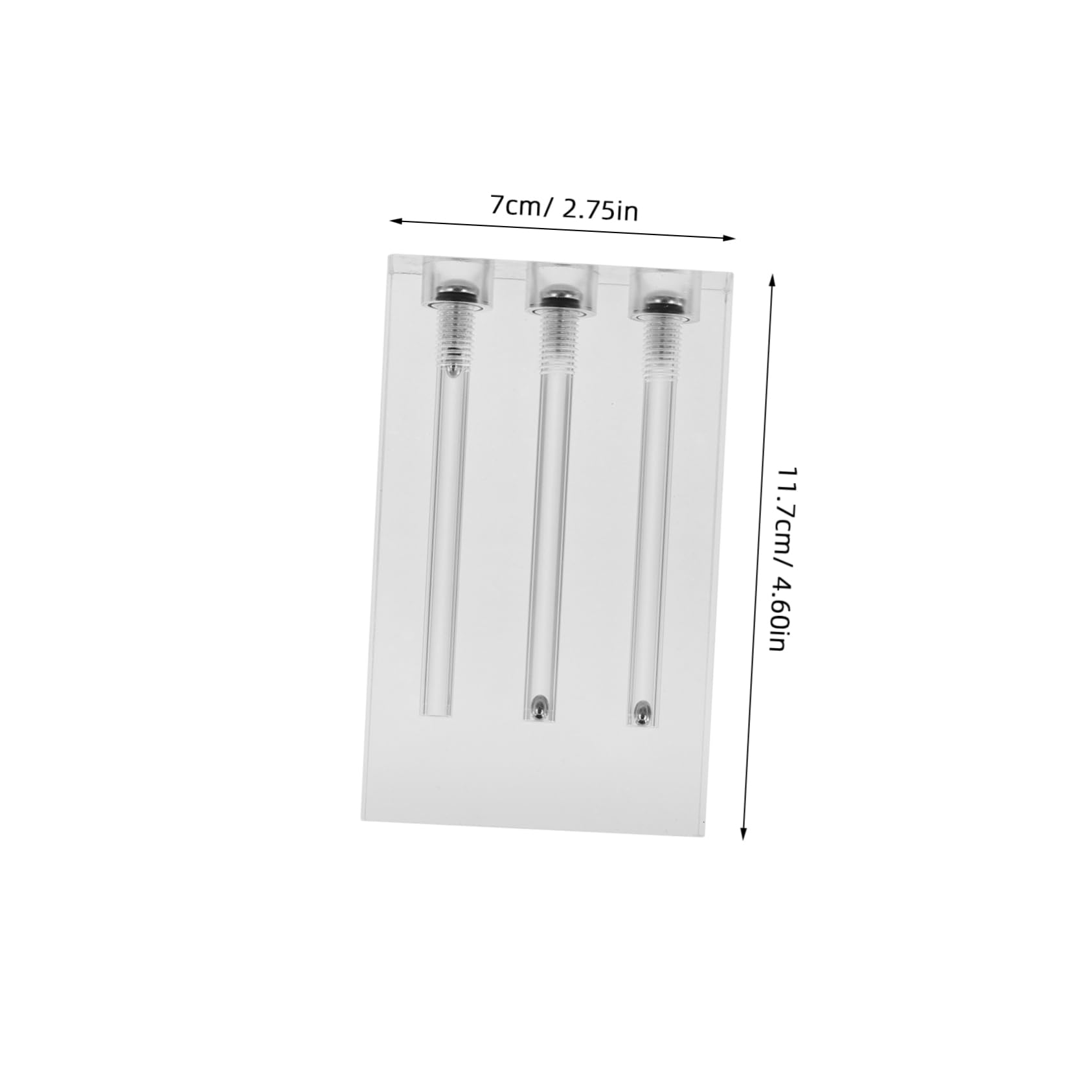 FELTECHELECTR Engine Oil Tester Transmission Oil Viscosity Comparator Tester Acrylic Stand