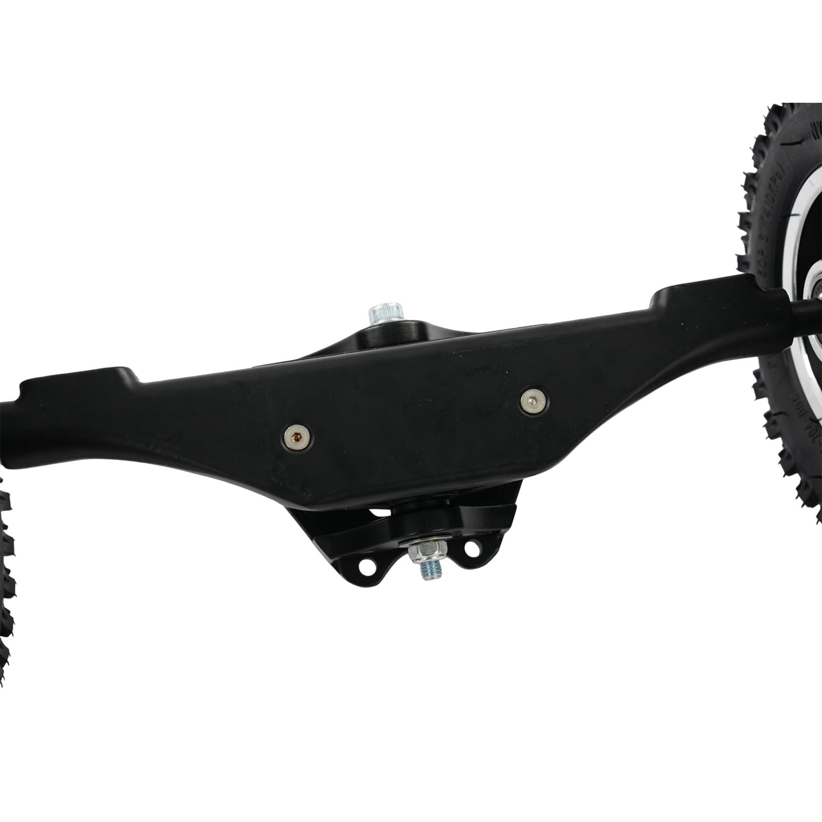 Offroad Roues électriques de 8" pour camion Combo Skateboard Truck Mountain Longboard Roues avec axe d'entraînement (Noir)