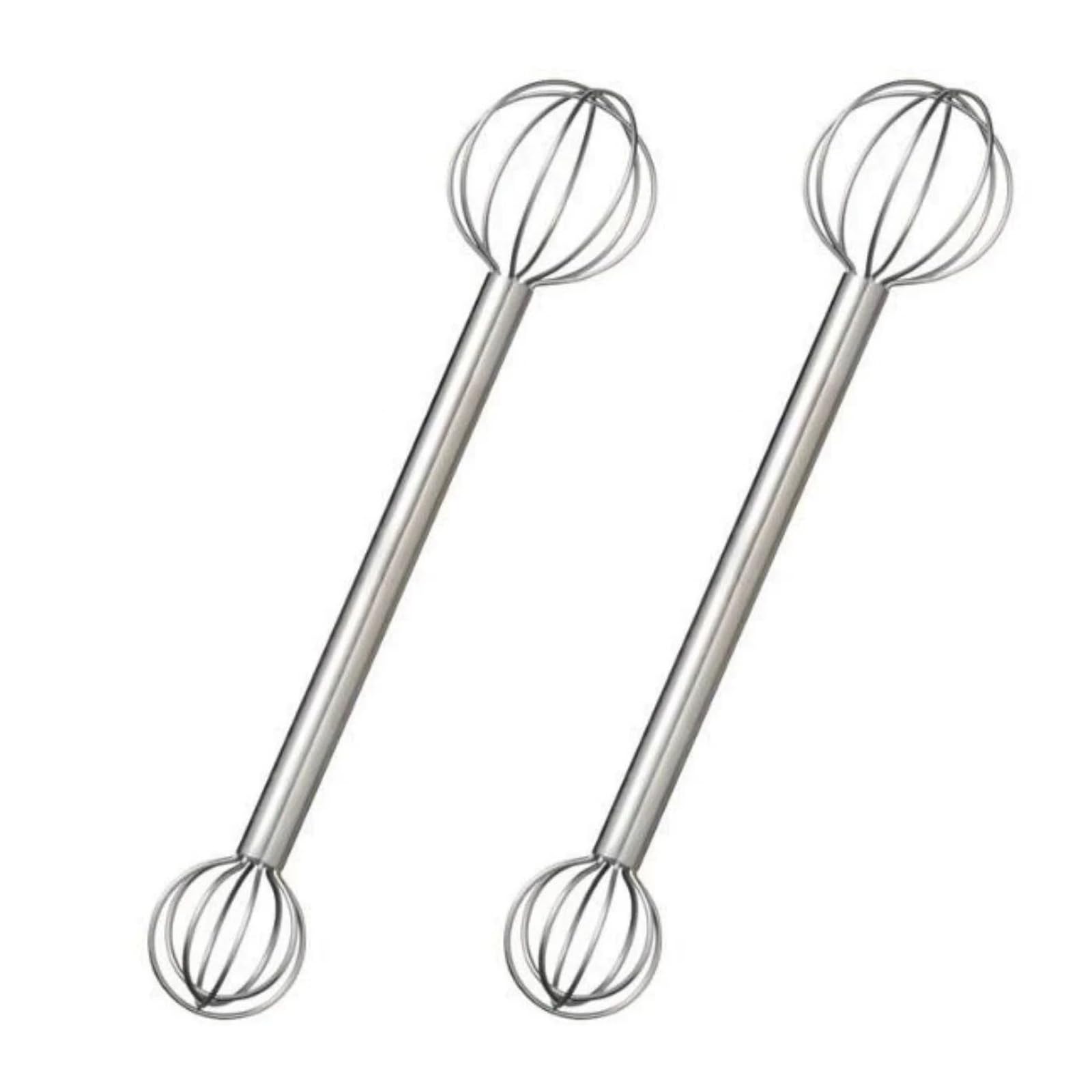 APGLSXY Head Japanese Miso Stirring Scoops Rusts Proof Stainless Steel Measuring Whisk for Accurate Portion Control Measurement Stirrer
