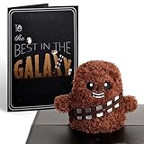 Lovepop Everyday Star Wars Chewbacca Plushpop Soft Animal Pop-Up Card for Her and Him - 3D Greeting Card for Boys, Girls, Men, Women - Best in the Galaxy - 6" x 8" Card