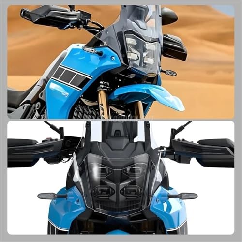 Tenere 700 protège phare protection optique acrylique Rally 2025 - 7