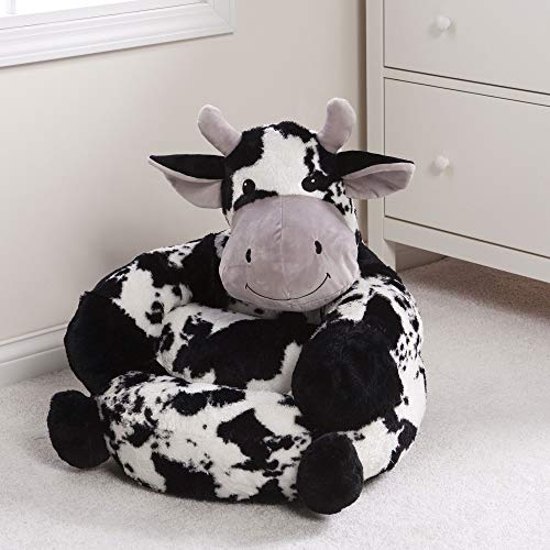 Children\'s Plush Cow Character Chair for Kids and Toddlers