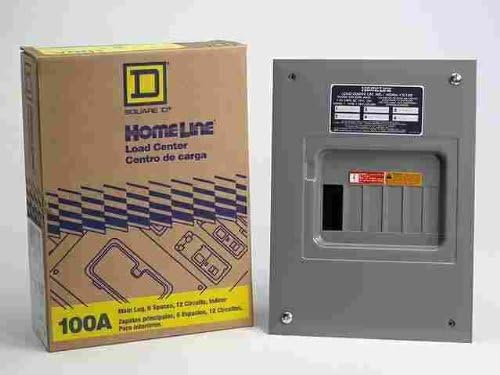 Homeline Main Lug Load Center 100 Amp Flush Flush 6 Space Boxed3