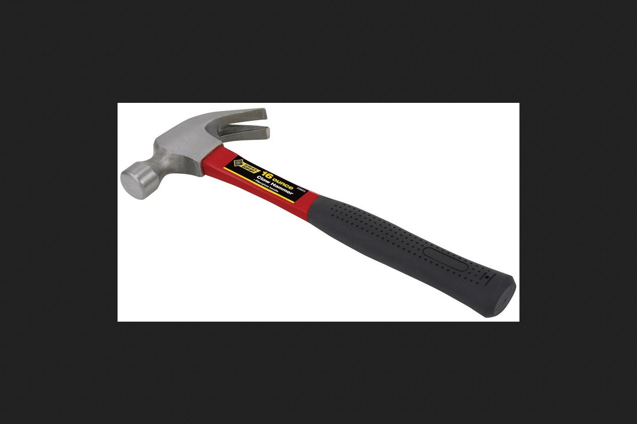 General Tech Intl 2258473 Claw Hammer Fiberglass 16 Oz