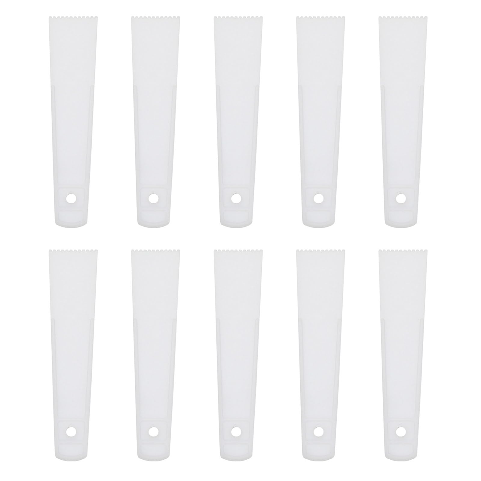 Kalttoy 10Pcs Leather Glues Spreader Stick Leather Glues Applicator Tool Scraping Spreaders Smearing Stick Tool Crafting