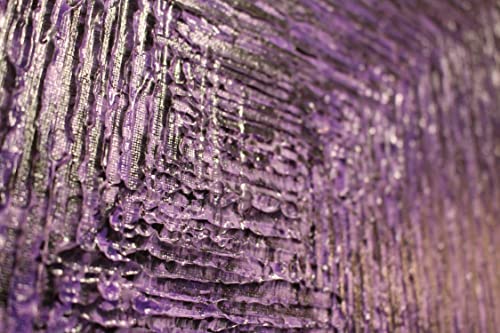 Tableau au couteau violet pour accorder sérénité et harmonie à vos murs - 7