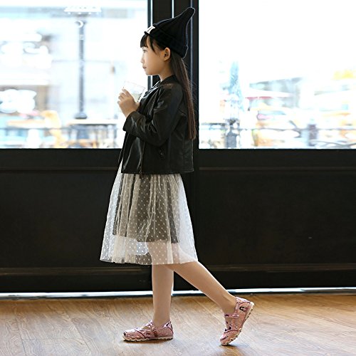 CCZZ Scarpe da Principessa Bambina Mary Jane